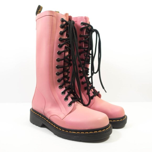 Dr Martens Shower Wellies Waterproof Rubber Rain Boots - Women's Size 6 - Picture 3 of 10